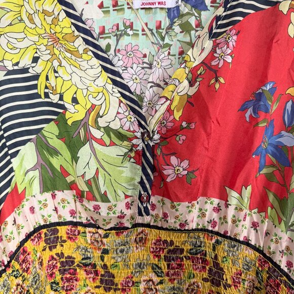 Johnny Was Floral Bohemian Dress - Picture 4 of 14